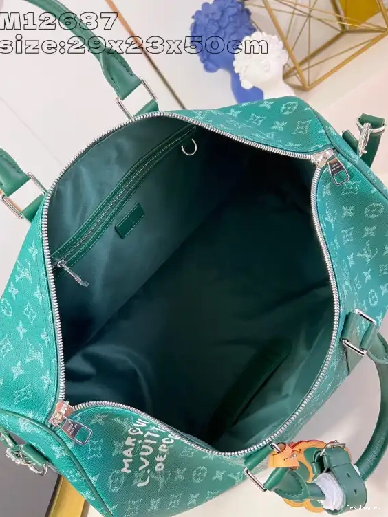 First bag ru VUITTON 50 KEEPALL LOUIS BANDOULIÈRE 0519
